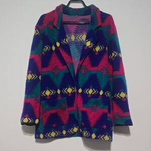 Vintage Oversized Southwest Blazer